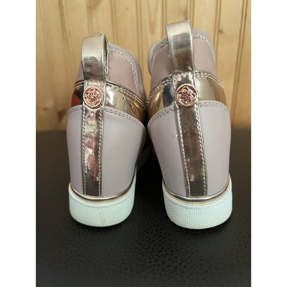 Guess Women’s Pink High Top Sneaker . Limited Edition 6.5 - Picture 4 of 7